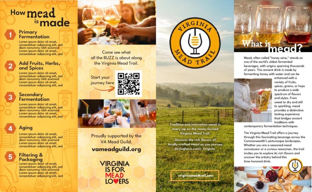 Virginia Mead Trail brochure sample