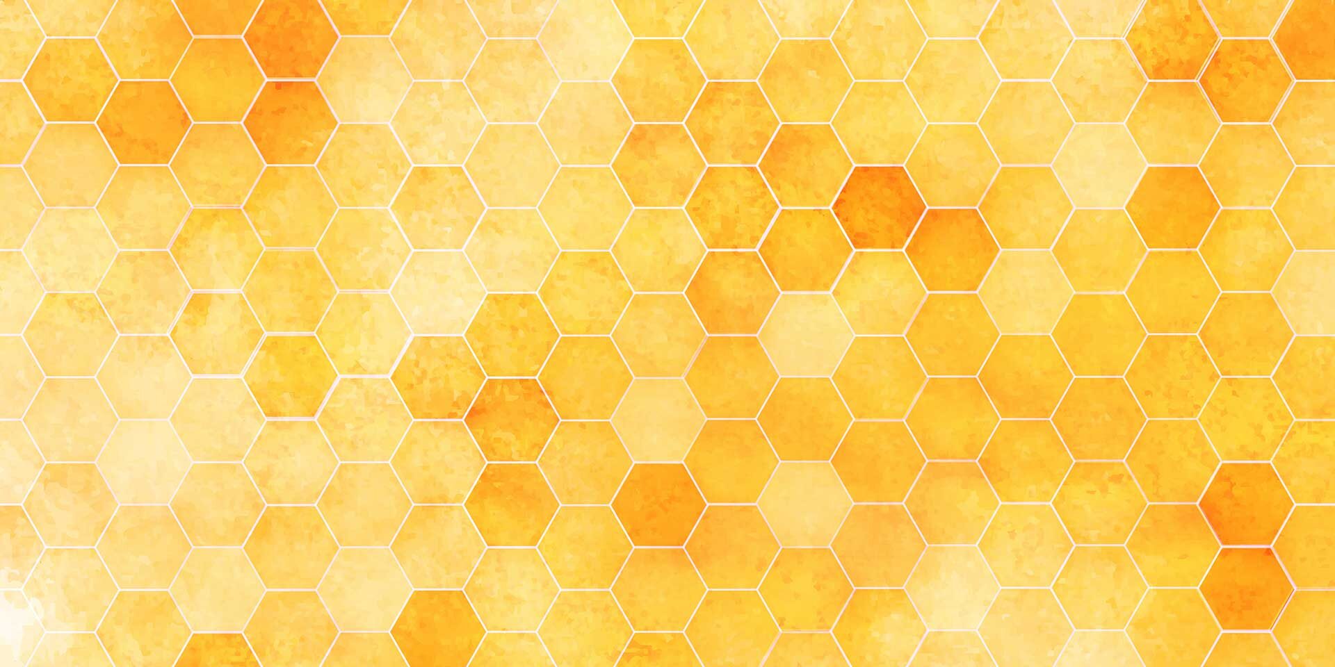 Honeycomb pattern background